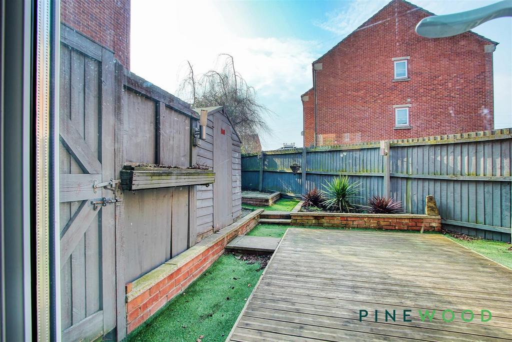 Rear garden