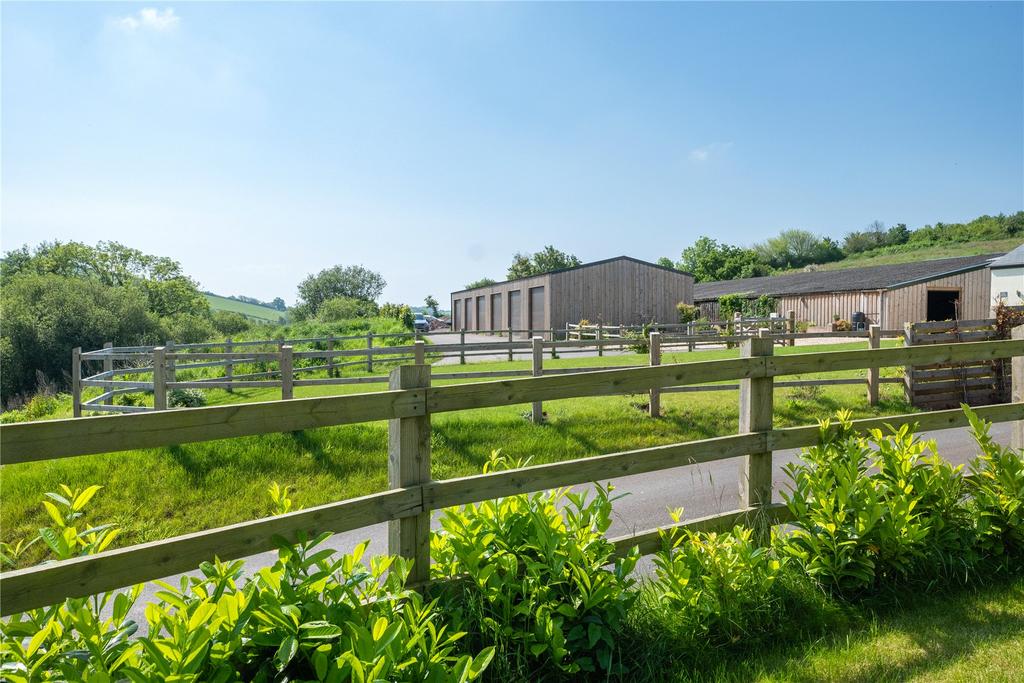 View Of Barn