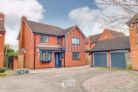 4 bedroom detached house for sale, Paskin Close, Lichfield WS13