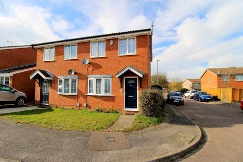 2 bedroom semi-detached house for sale, Cheslyn Close, Wigmore, Luton, Bedfordshire, LU2 8UA