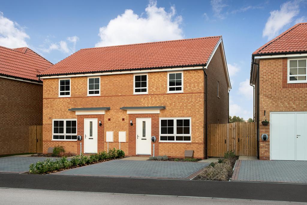 The exterior of Plot 589 The Howden at The...