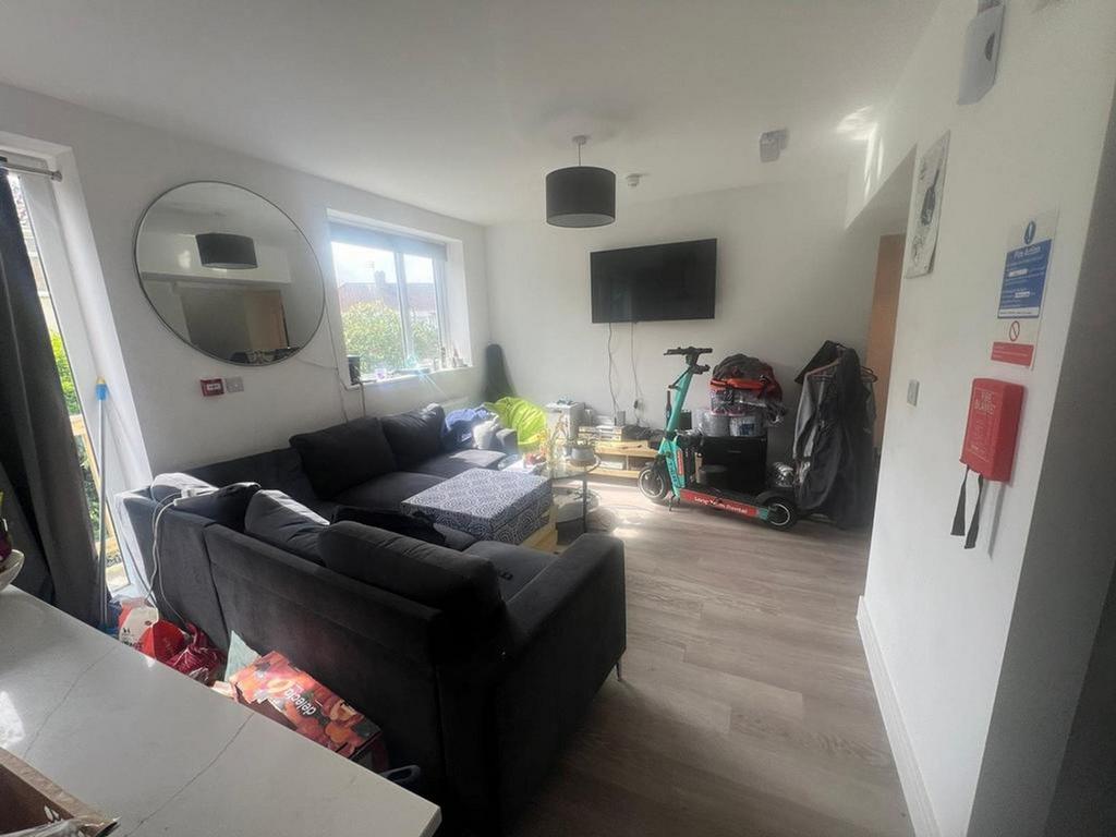A spacious and bright modern living room, perfe...