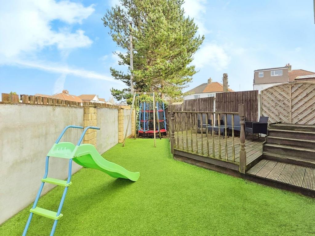 Rear garden