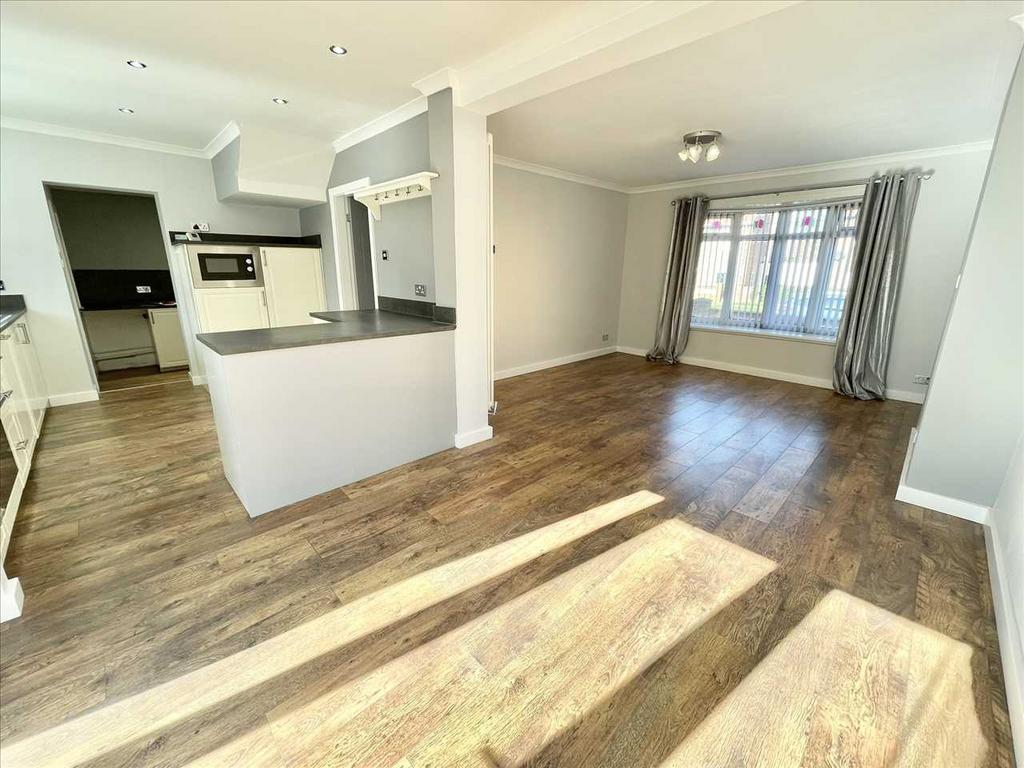 Open plan view
