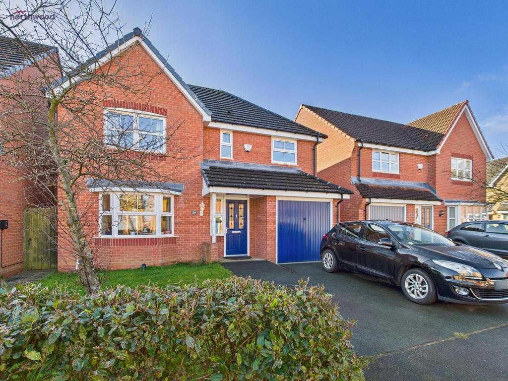 Miller Road, Wrexham, Wrexham, LL11 4 bed detached house for sale - £ ...