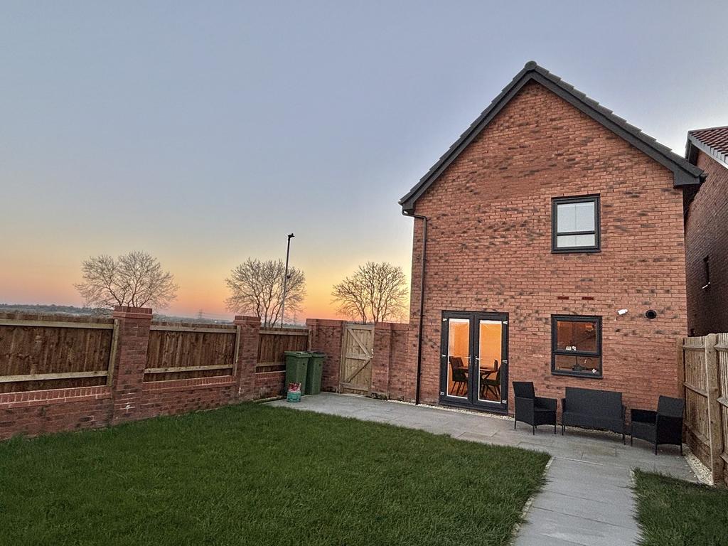 Rear of Property