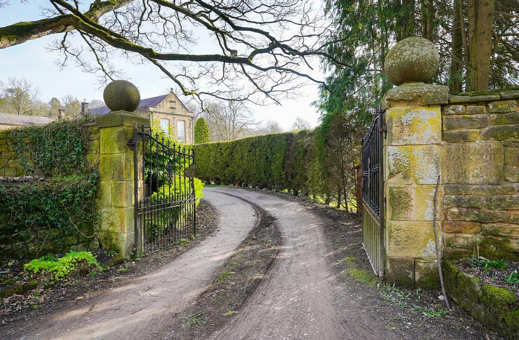 Gated Entrance to Overton Hall