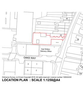 Land for sale, Land to rear of 42 Station Road, Earl Shilton, Leicester, Leicestershire