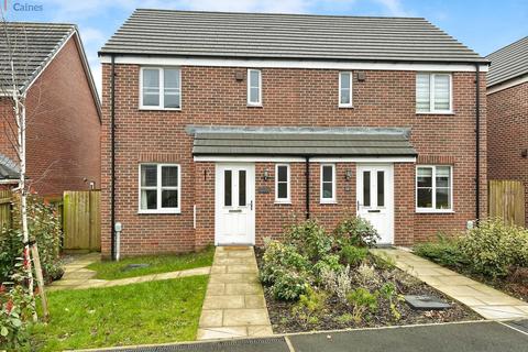 3 bedroom semi-detached house for sale, Llys Castell Newydd, Cefn Glas, Bridgend County. CF31 4PD