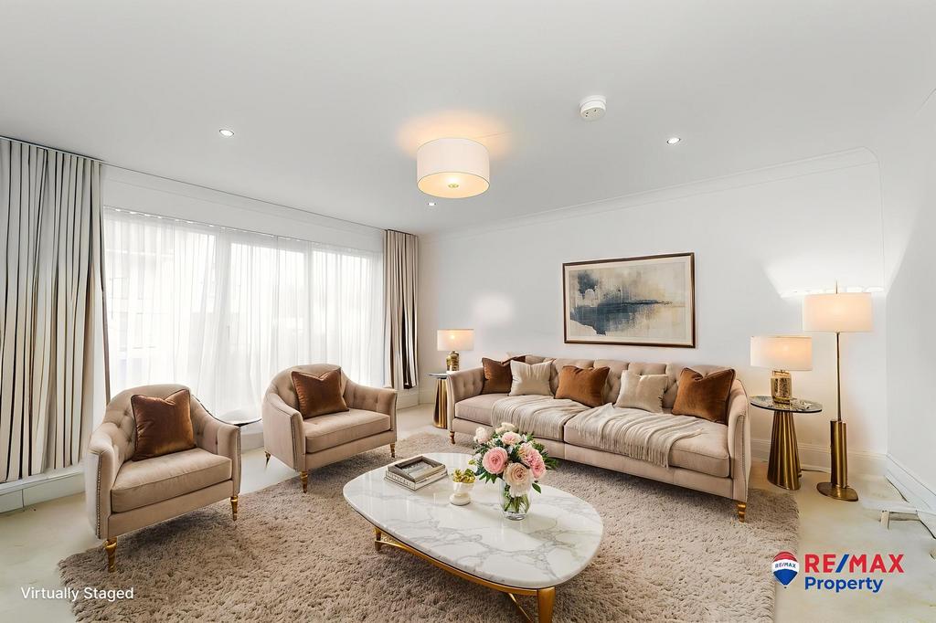 Virtually Staged Lounge