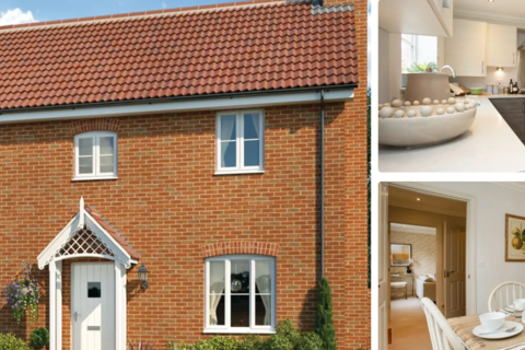 4 bedroom link detached house for sale, Plot 208, The Chestnut at Kingsfleet, Kingsfleet, Thetford IP24