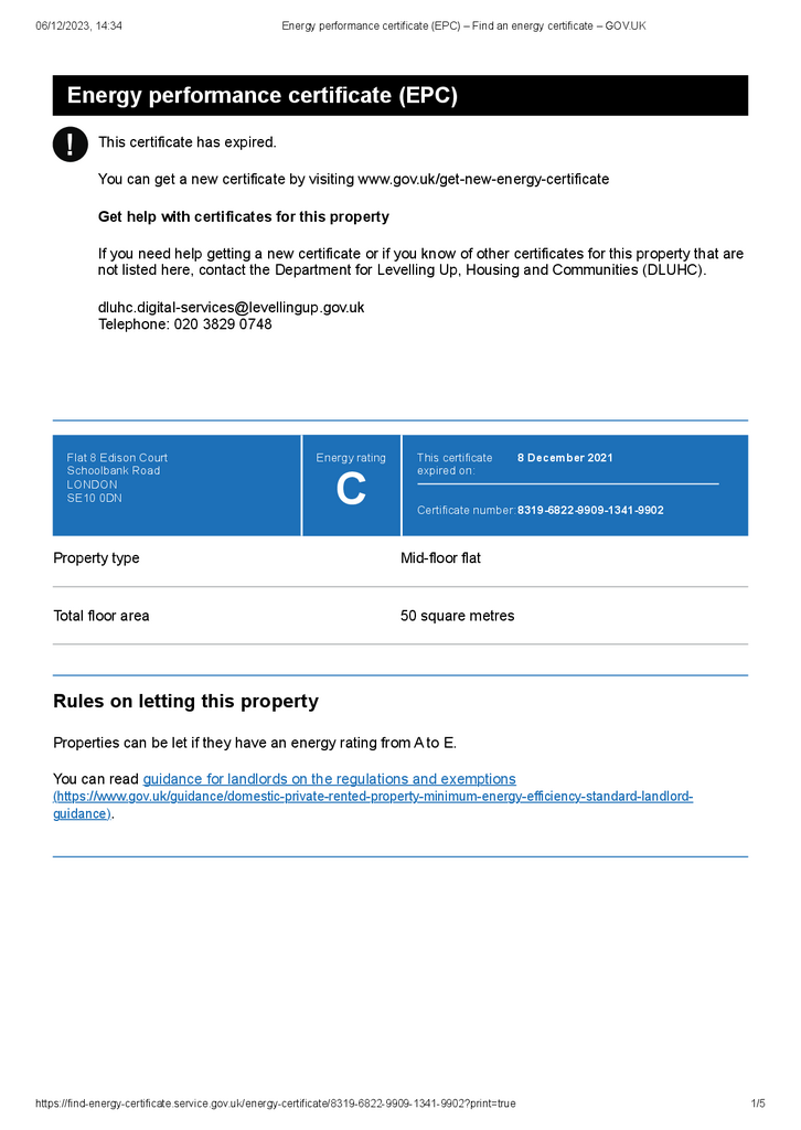 EPC (Contains public sector information licensed under the Open Government Licence v3.0.)