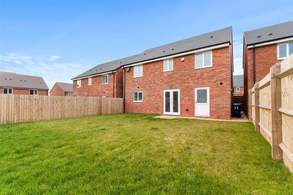 Rear garden