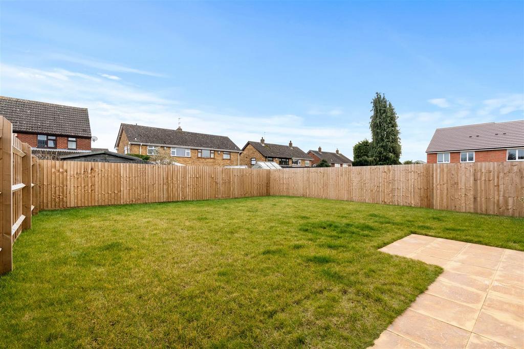 Rear garden