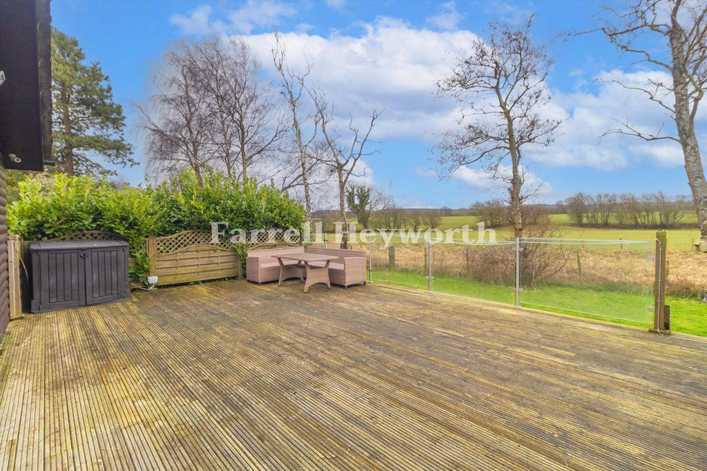 Rear Decking area