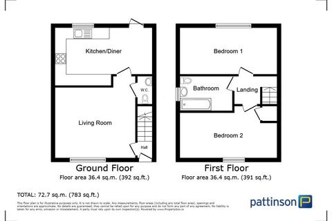 2 bedroom semi-detached house for sale, Holm Hill Gardens, Easington, Peterlee, Durham, SR8 3JT