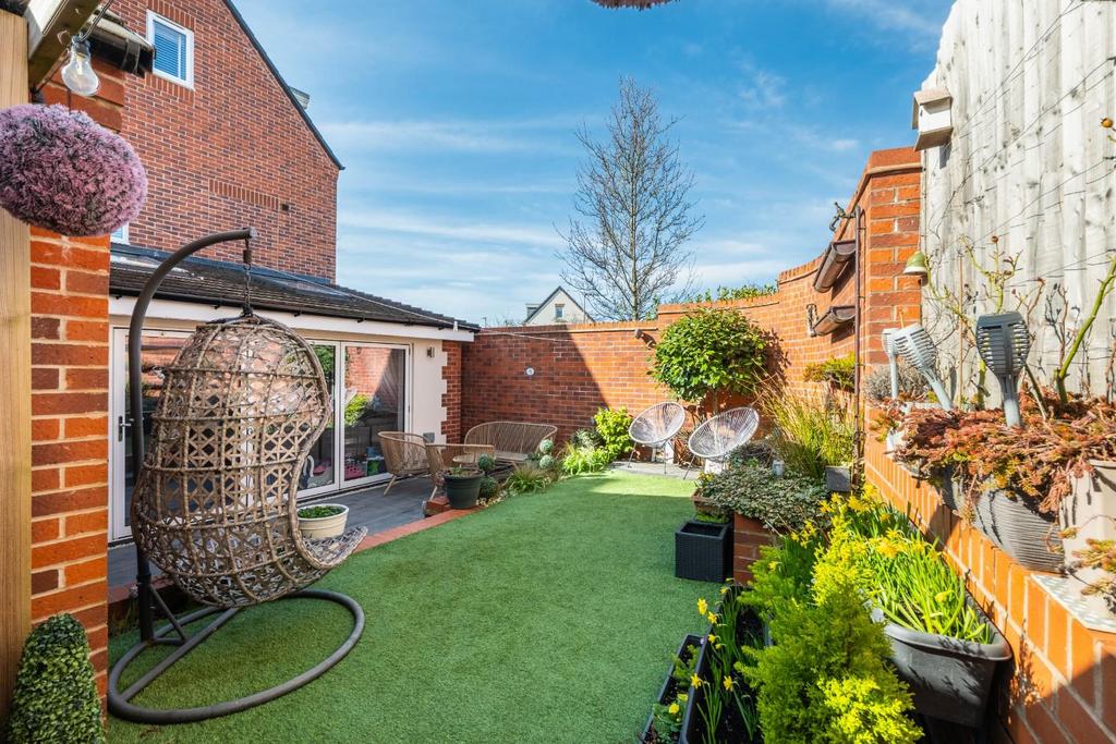 Rear garden
