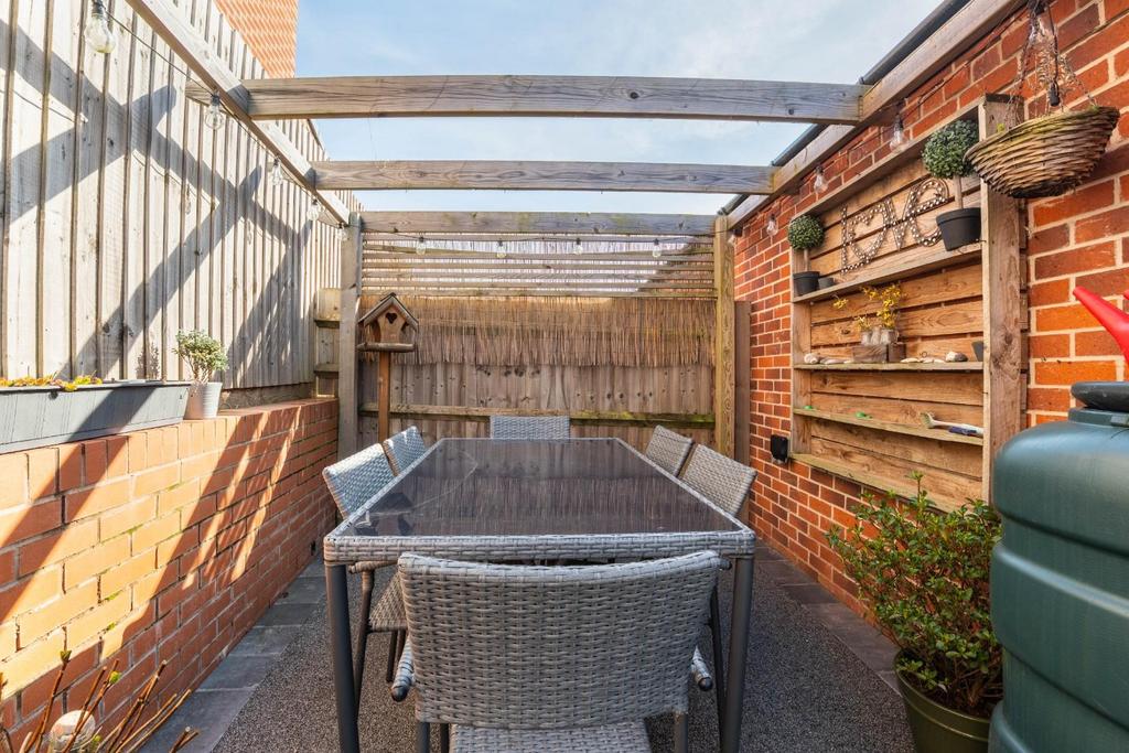 Rear garden