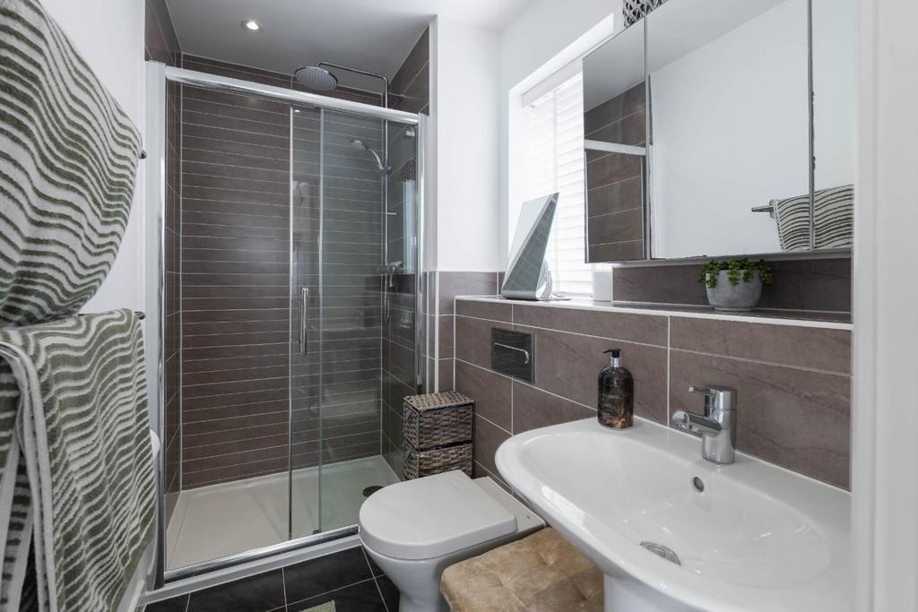 En suite shower room