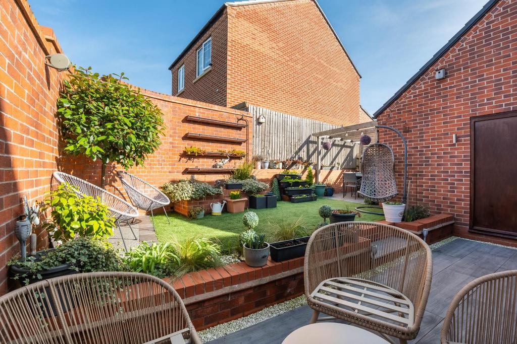 Rear garden