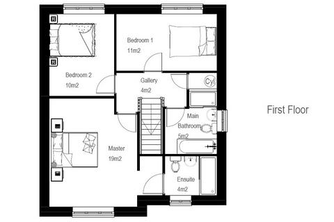 3 bedroom detached house for sale, 21 Quarry Field, Tweedmouth, Berwick-upon-Tweed, Northumberland, TD15