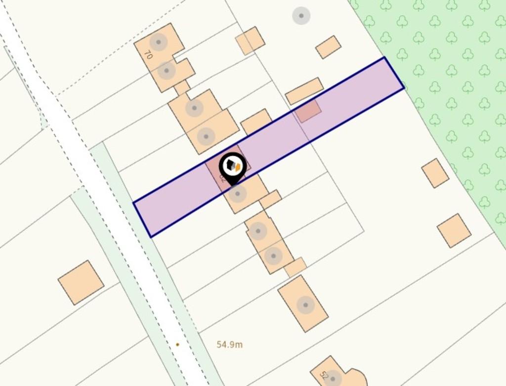 62 Bridle Road Site Plan