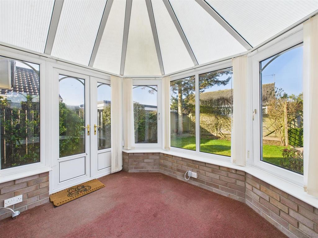 Upvc conservatory: