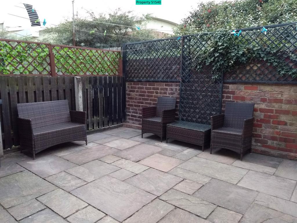 Back garden