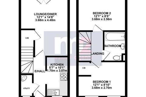 2 bedroom terraced house for sale, Amber Close, Newport NP19