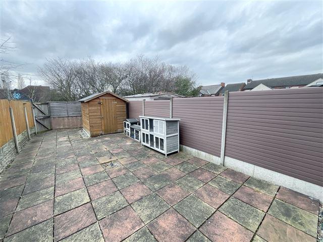 Rear courtyard