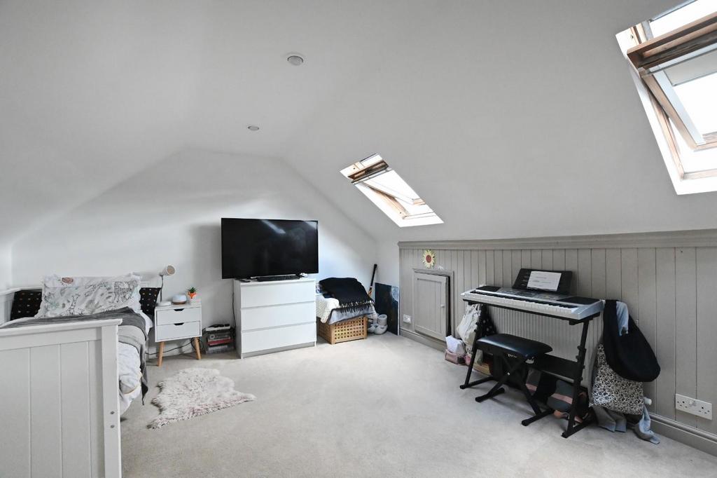 Attic bedroom