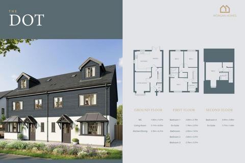4 bedroom semi-detached house for sale, The Dot, Nant Y Dderwen, Saundersfoot SA69