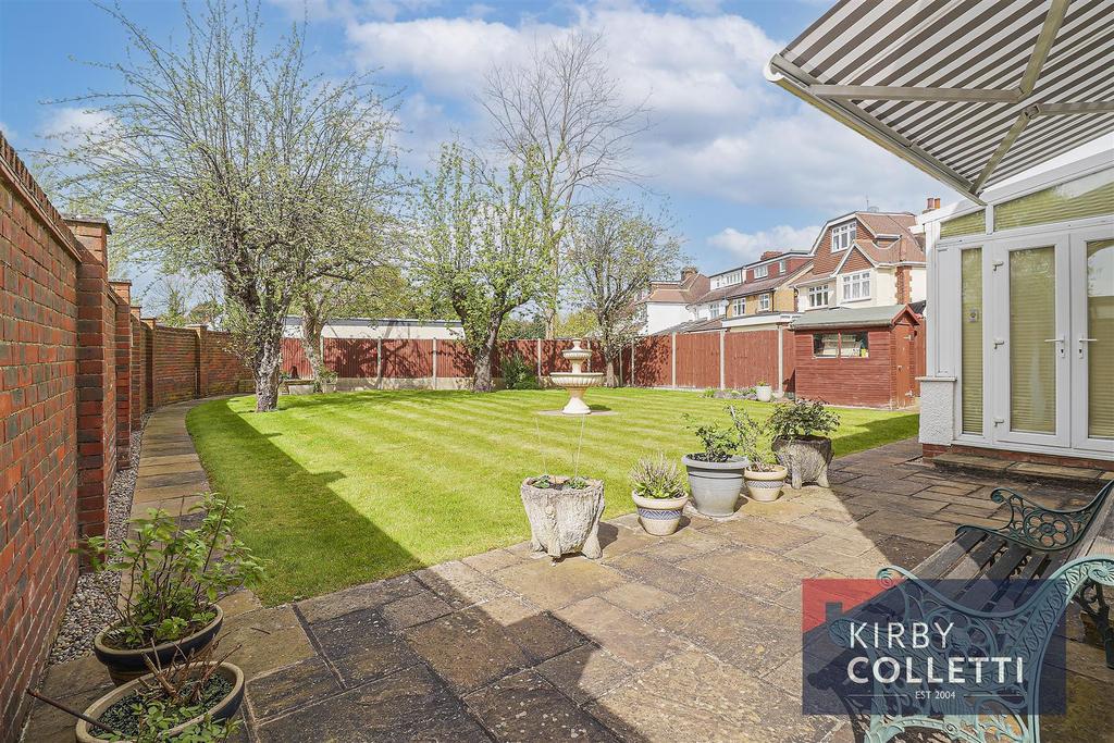 Rear garden