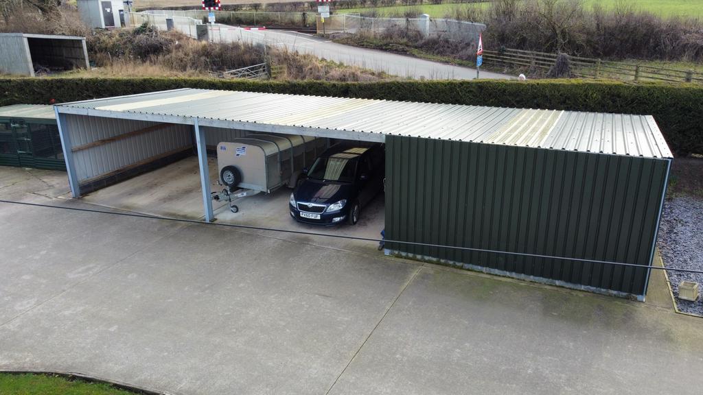 Car Port to the front