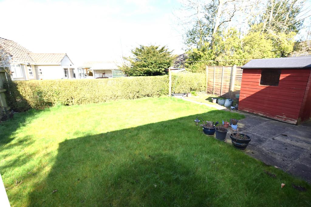 Rear garden