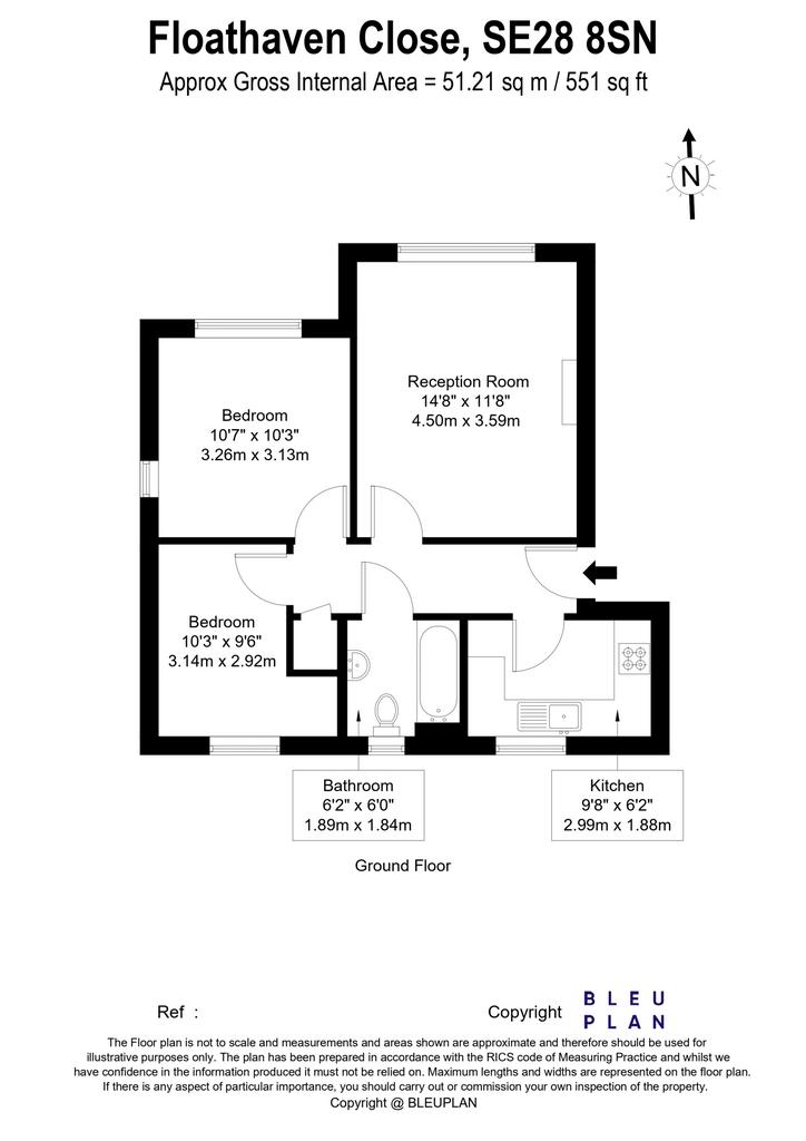 LN FLO-2 floorplan