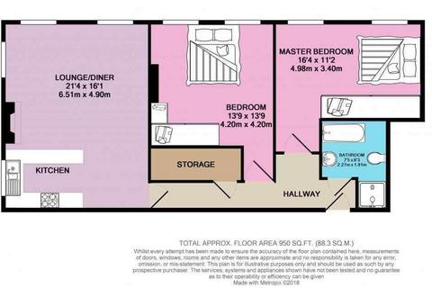 2 bedroom flat to rent, Lancaster Road, Enfield, EN2
