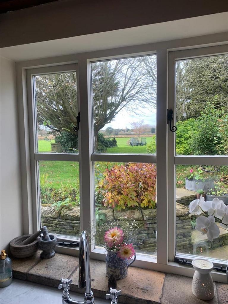 View from kitchen
