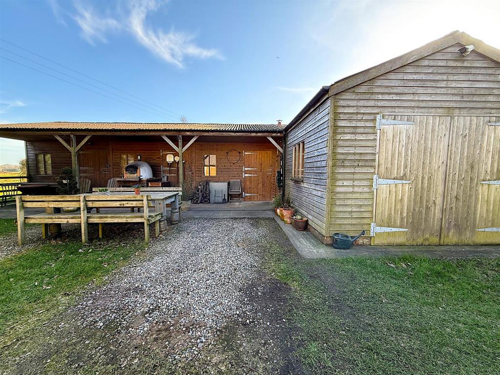 Outside dining area