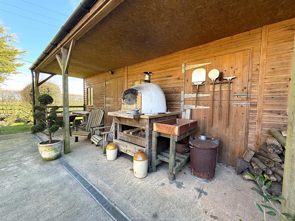 Outside kitchen