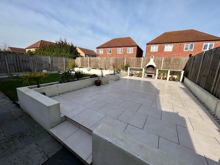 Rear garden