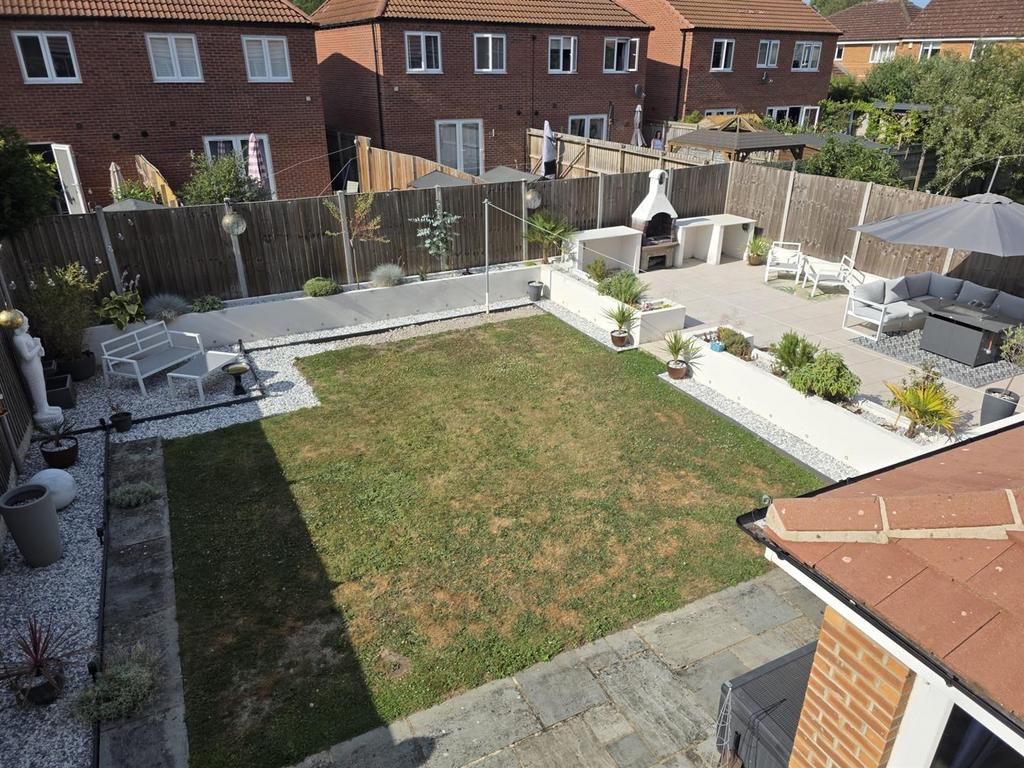 Rear garden