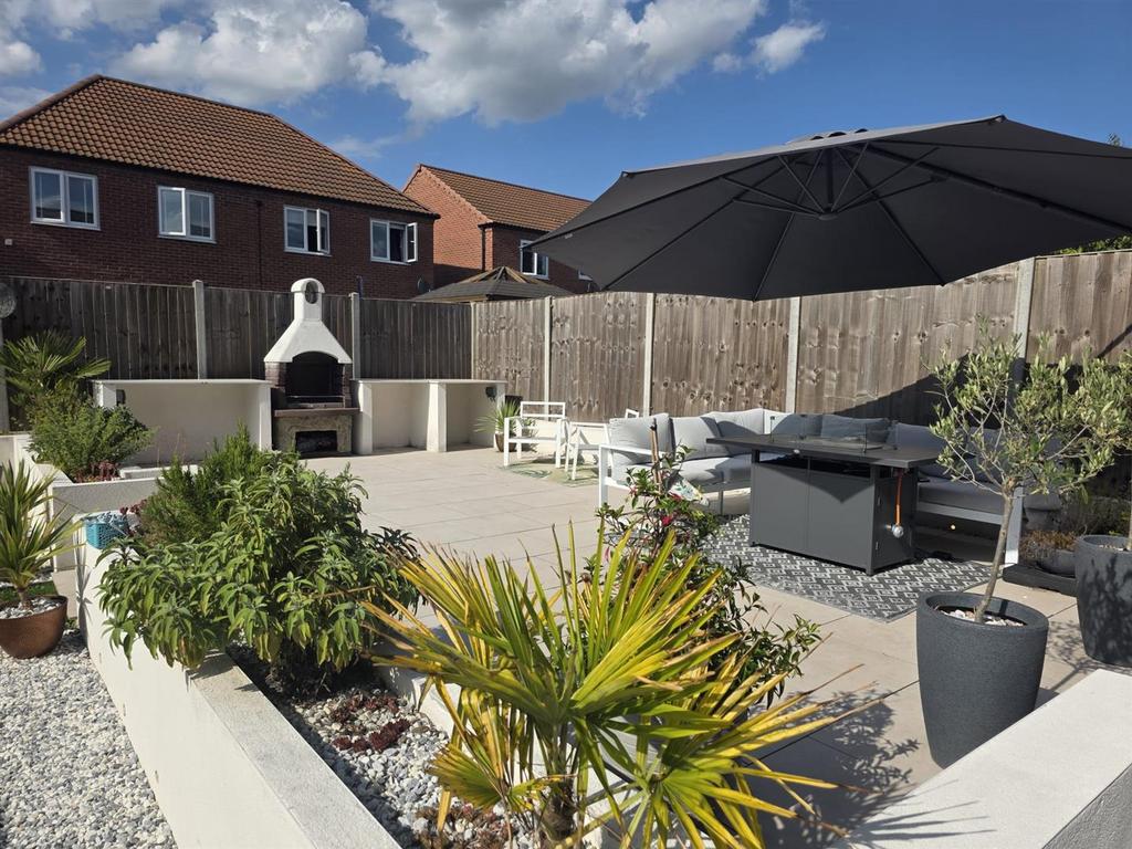 Rear garden