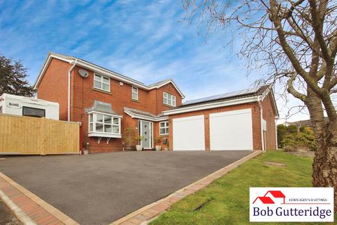 4 bedroom detached house for sale, Walkersgreen Road, Waterhayes, Newcastle