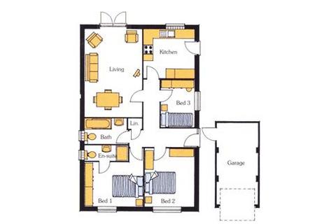 3 bedroom detached bungalow for sale, Plot 35, Fransham, Highview Park, Cromer