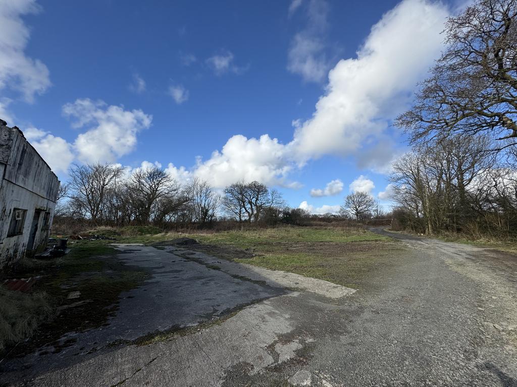 Yard and storage areas
