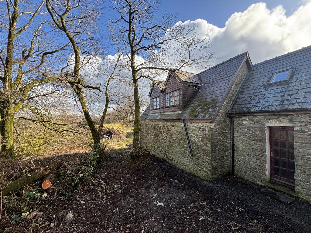Rear of property