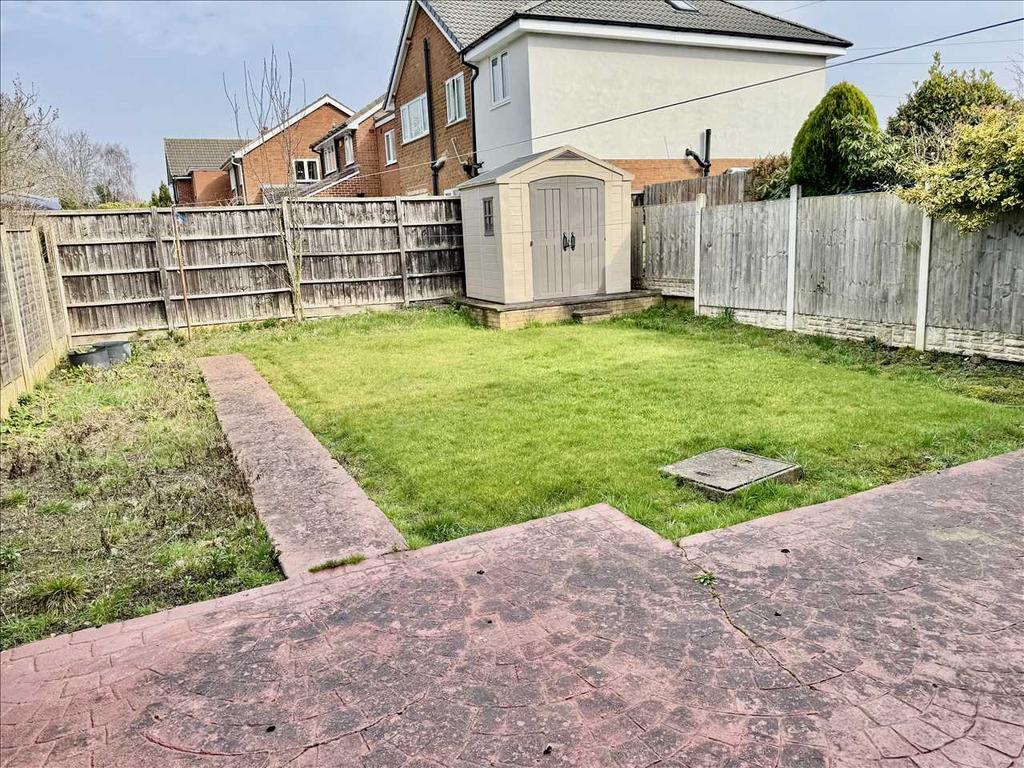 Rear garden