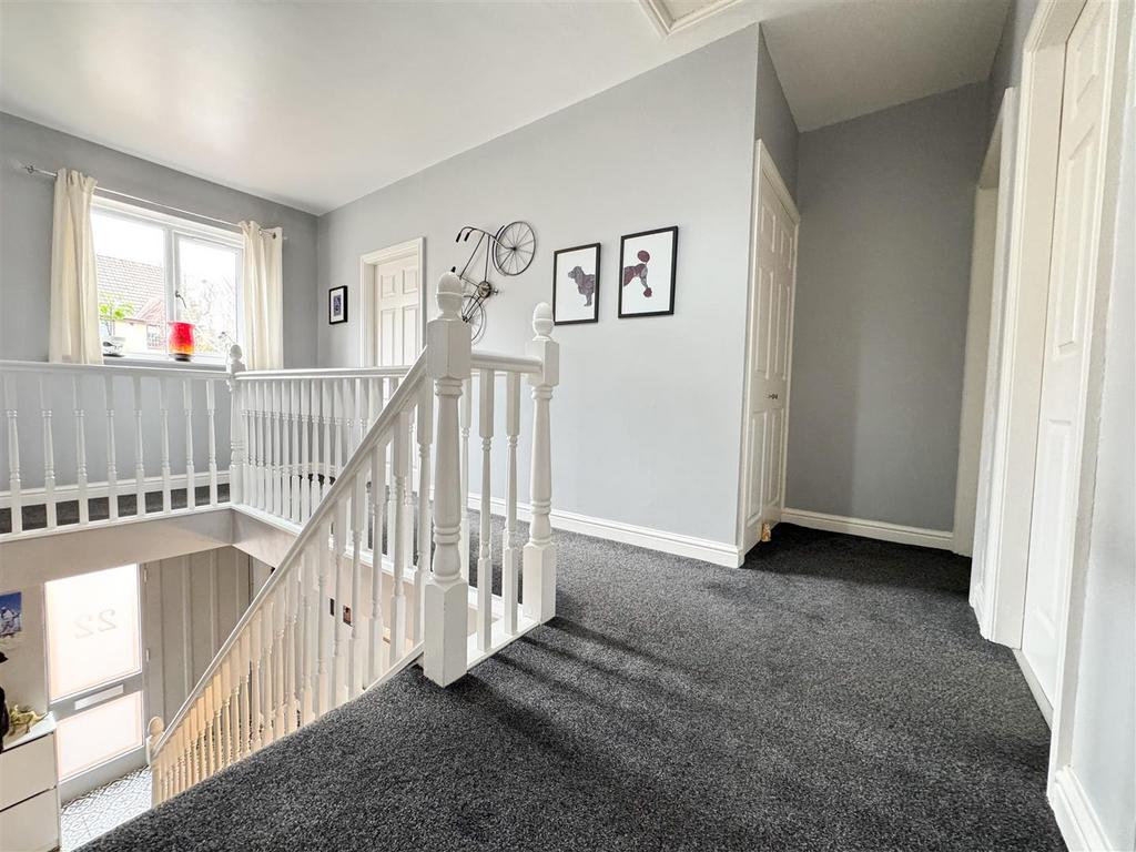 Landing and stairs