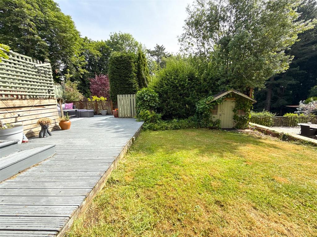 Rear garden
